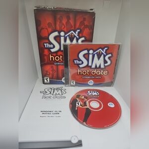 The Sims Hot Date Expansion Pack (Windows 95/98, 2001) Complete with Box